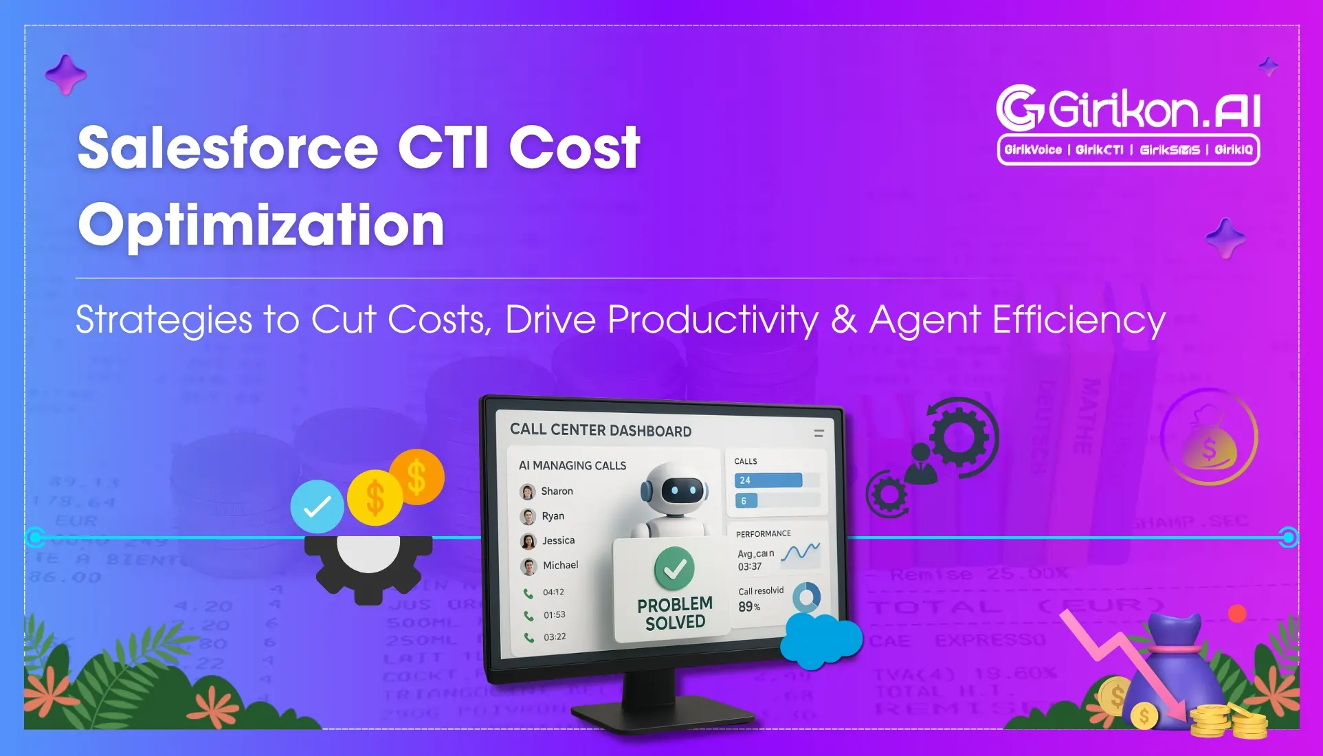 Salesforce CTI Cost Optimization: Strategies to Cut Costs, Drive Productivity & Agent Efficiency