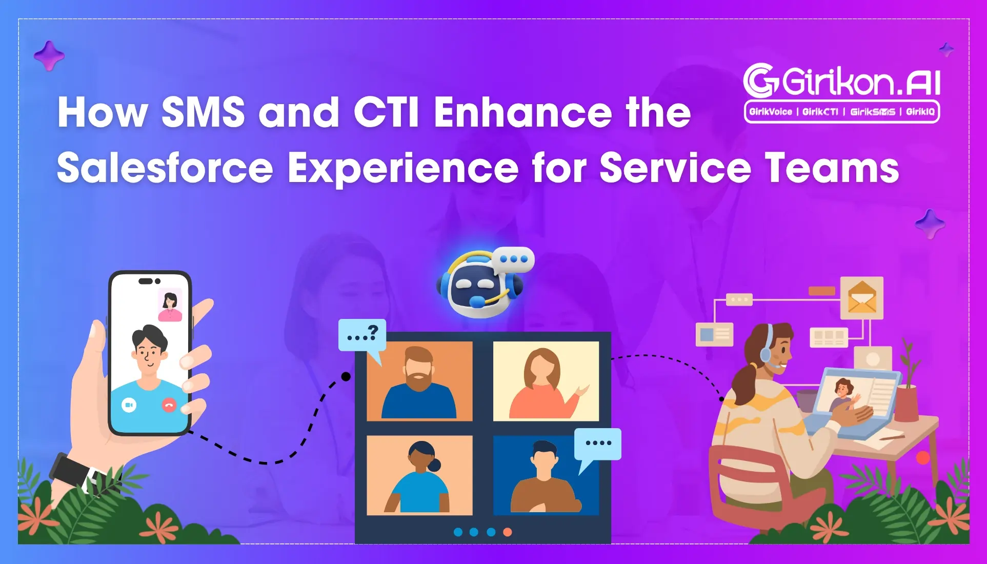 How SMS and CTI Enhance the Salesforce Experience for Service Teams