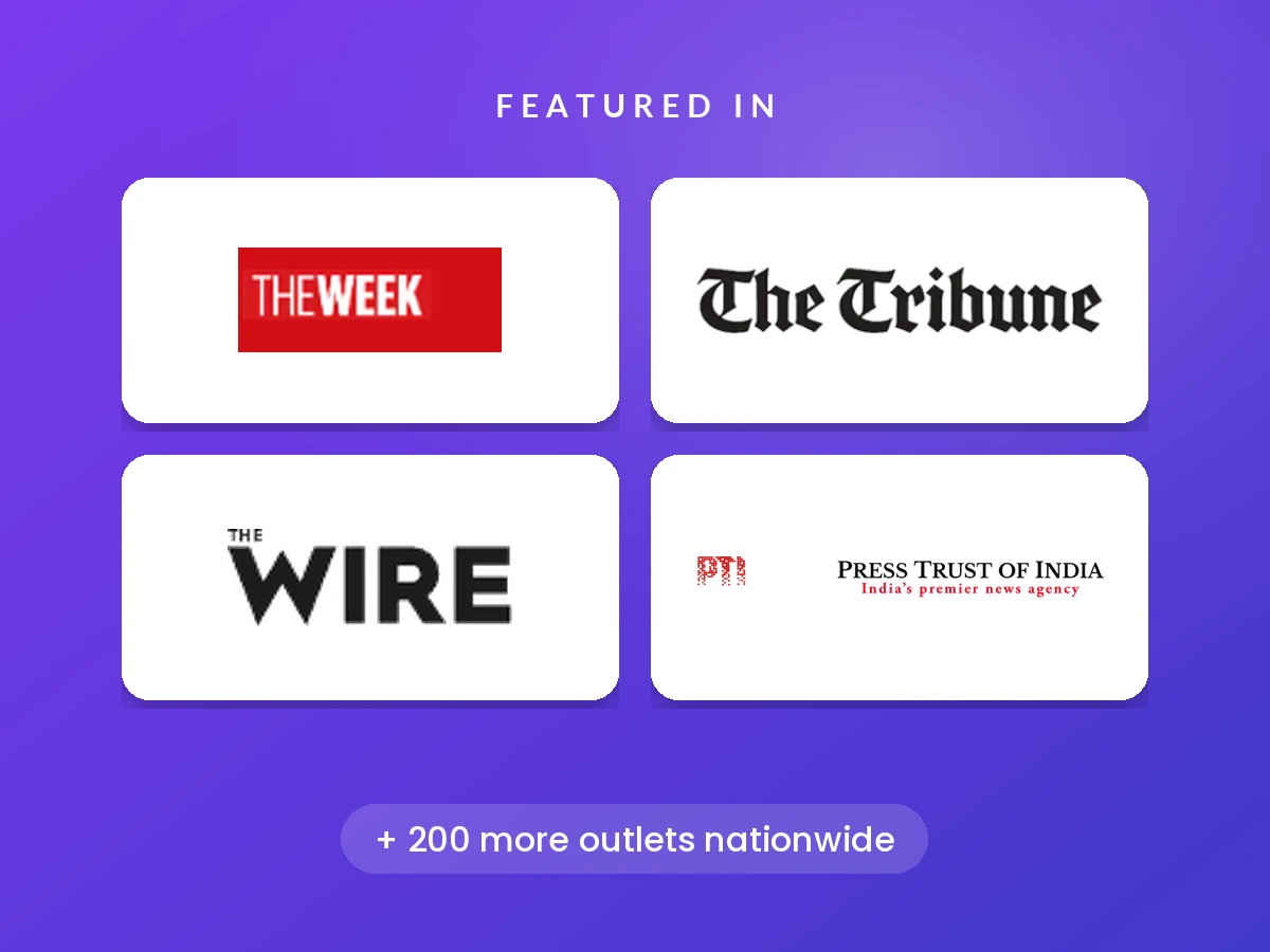 Girikon.AI GirikVoice press coverage — featured in The Week, The Tribune, The Wire and Press Trust of India