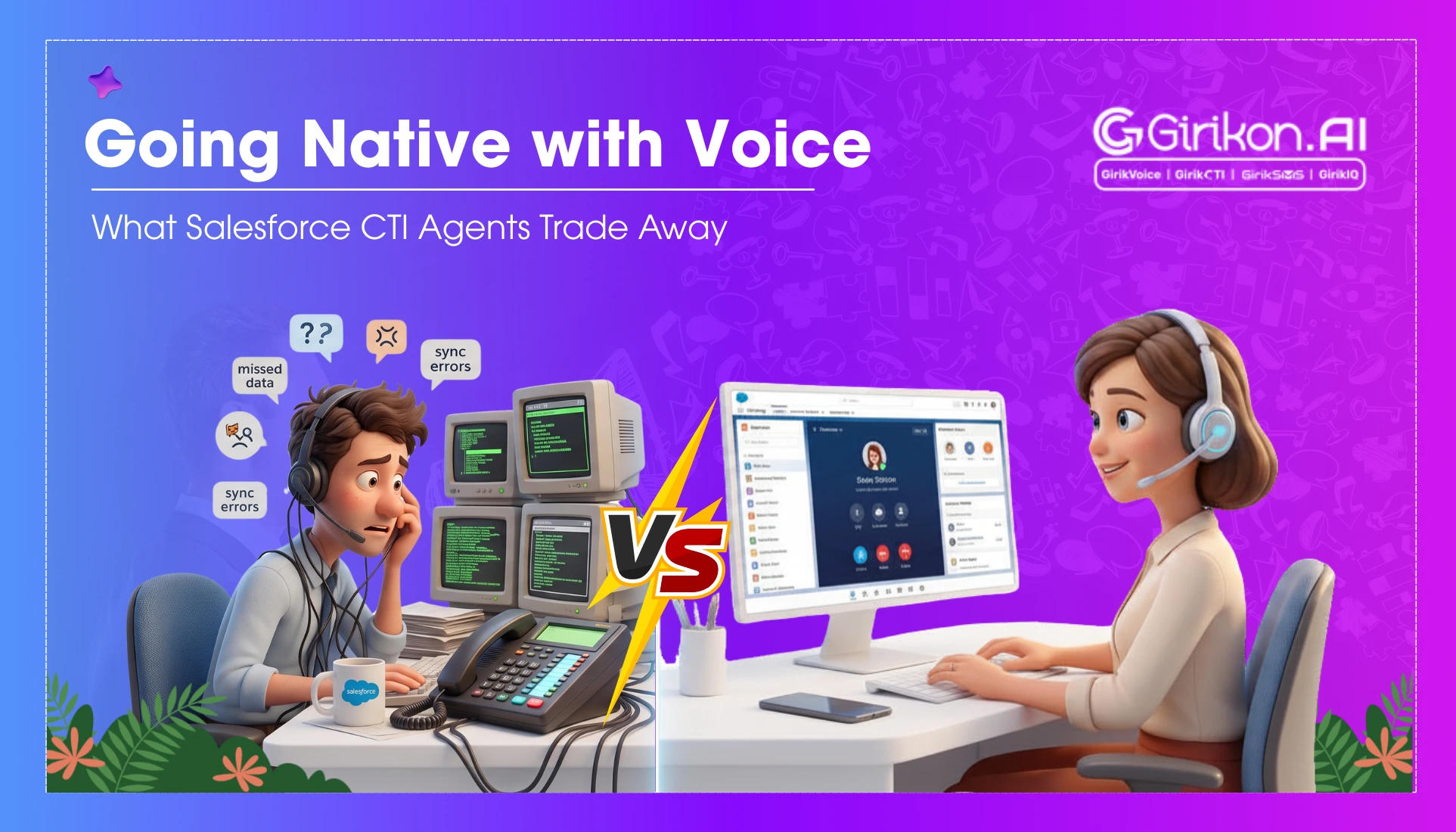 Agentforce Contact Center vs. Salesforce CTI Agents: What You Trade Away When Voice Goes Fully Native