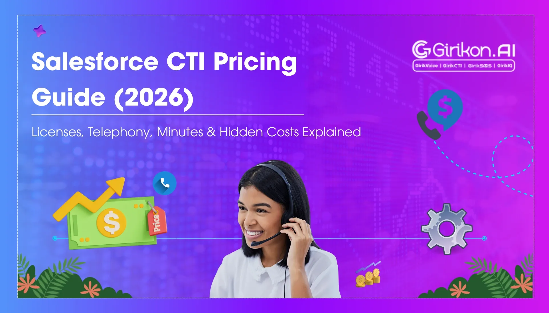 A 2026 Guide to Salesforce CTI Pricing: Licenses, Telephony, Minutes & Hidden Costs