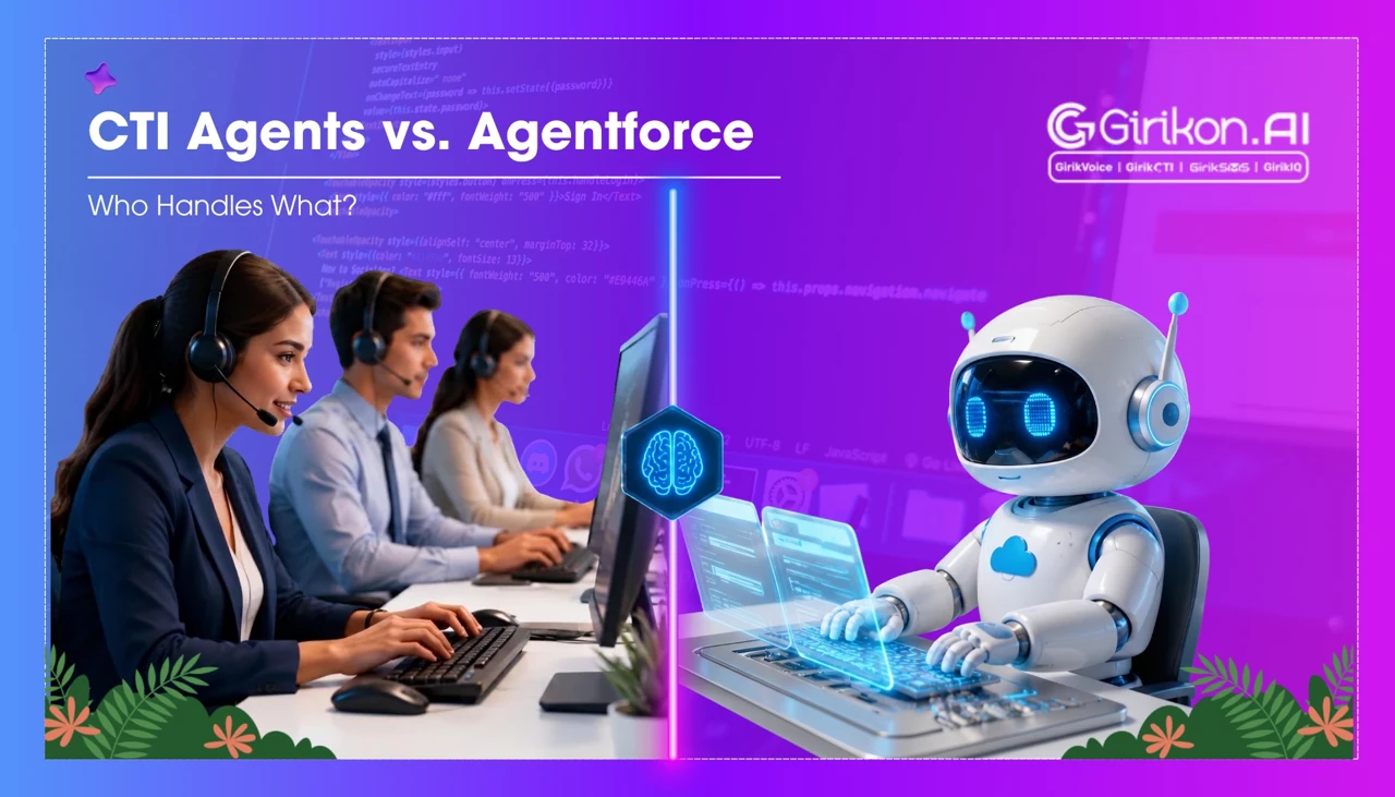 Salesforce CTI Agents vs. Agentforce Service Agents: Which One Handles What?
