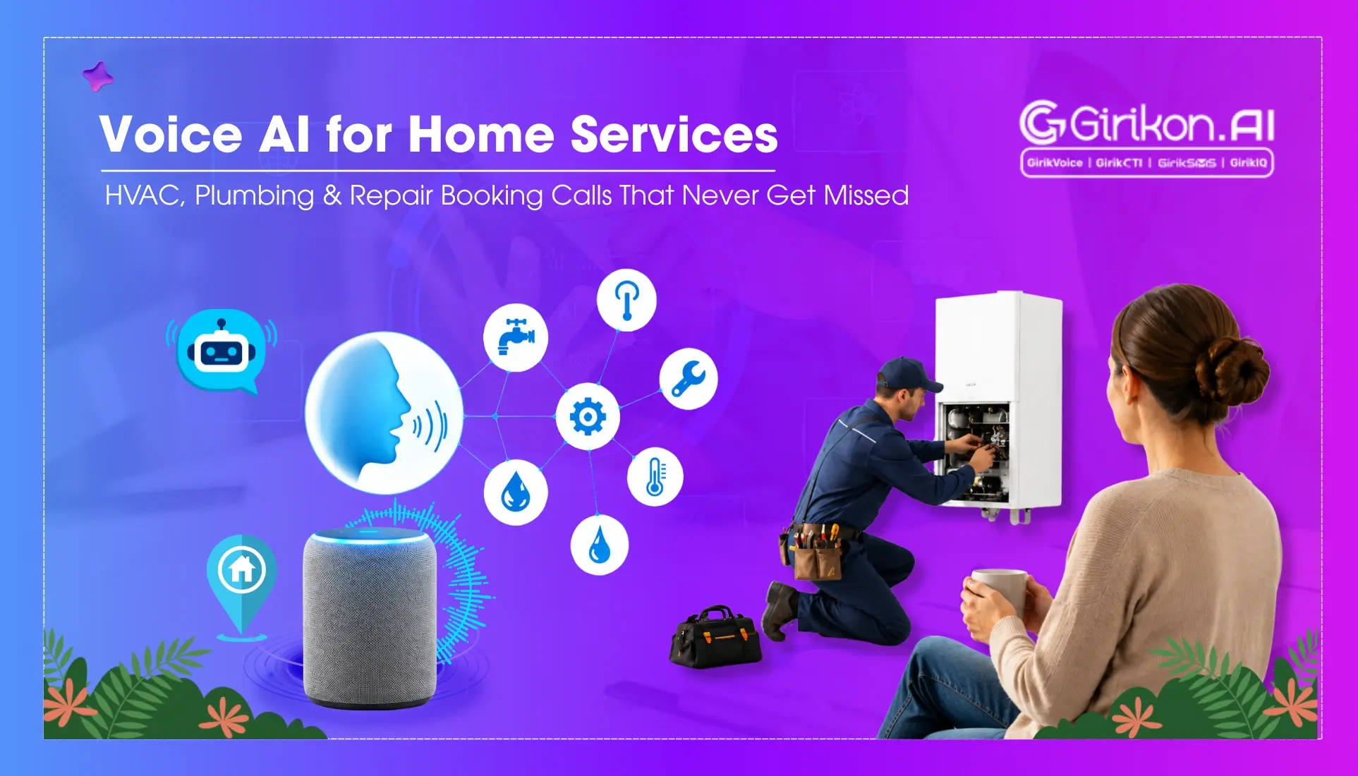 Voice AI for Home Services: HVAC, Plumbing & Repair Booking Calls That Never Get Missed