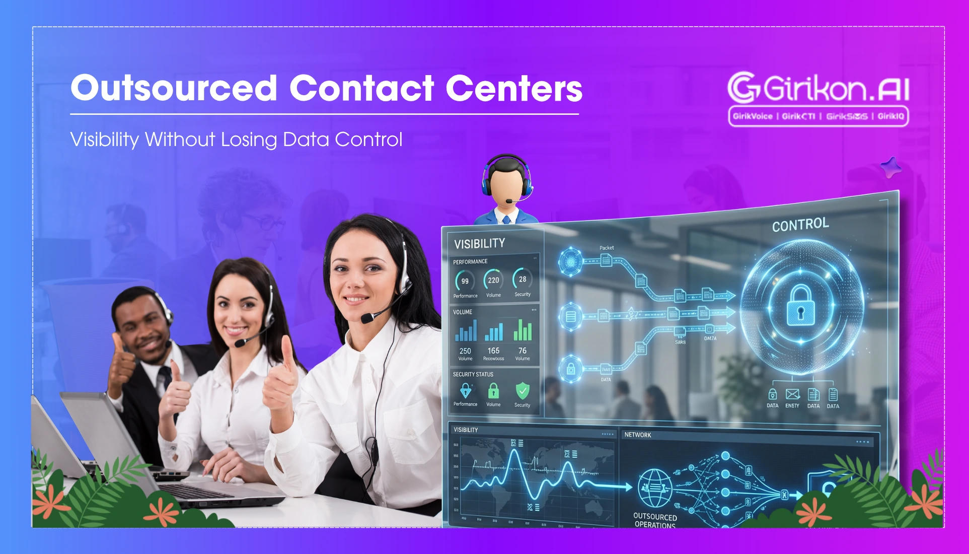 Outsourced Contact Centers: Giving Clients Call Visibility Without Giving Up Data Control