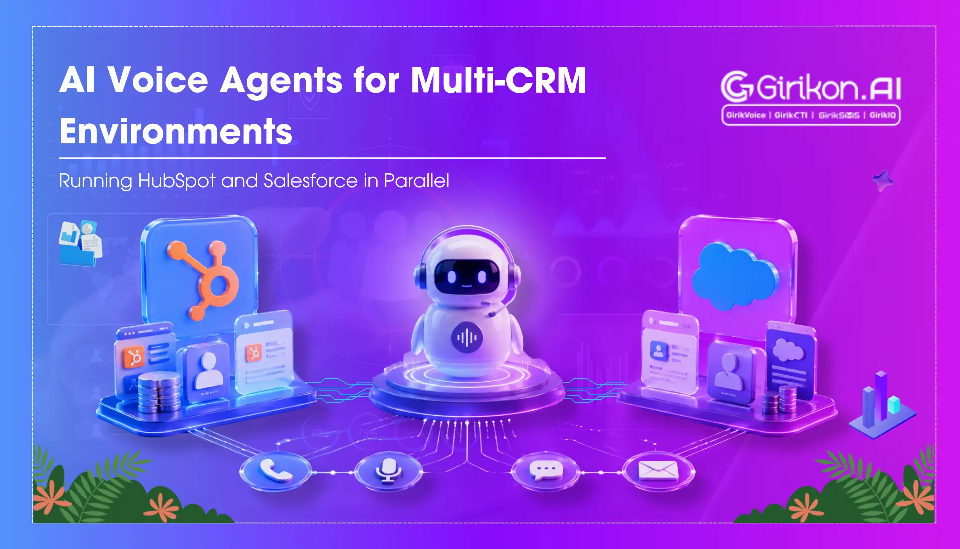 AI Voice Agents for Multi-CRM Environments: Running HubSpot and Salesforce in Parallel