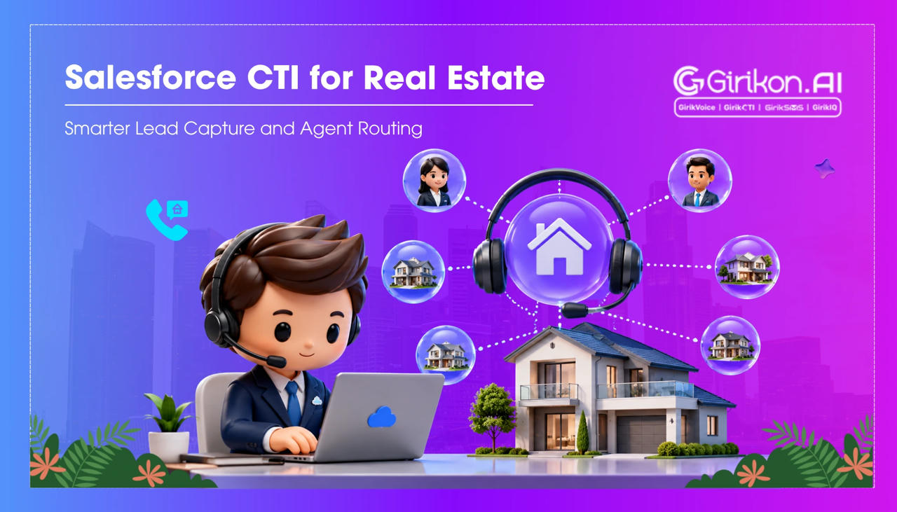 Salesforce CTI for Real Estate Brokerages: Listing Inquiries, Agent Routing & Lead Capture