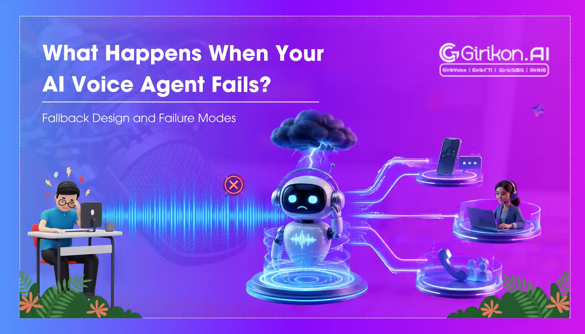 What Happens When Your AI Voice Agent Fails? A Guide to Voice AI Failure Handling and Fallbacks