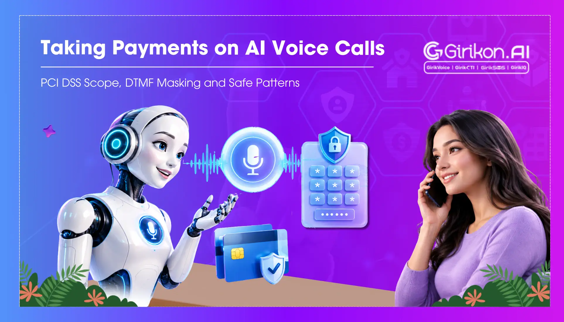 Taking Payments on AI Voice Calls: PCI DSS Scope, DTMF Masking and Safe Patterns