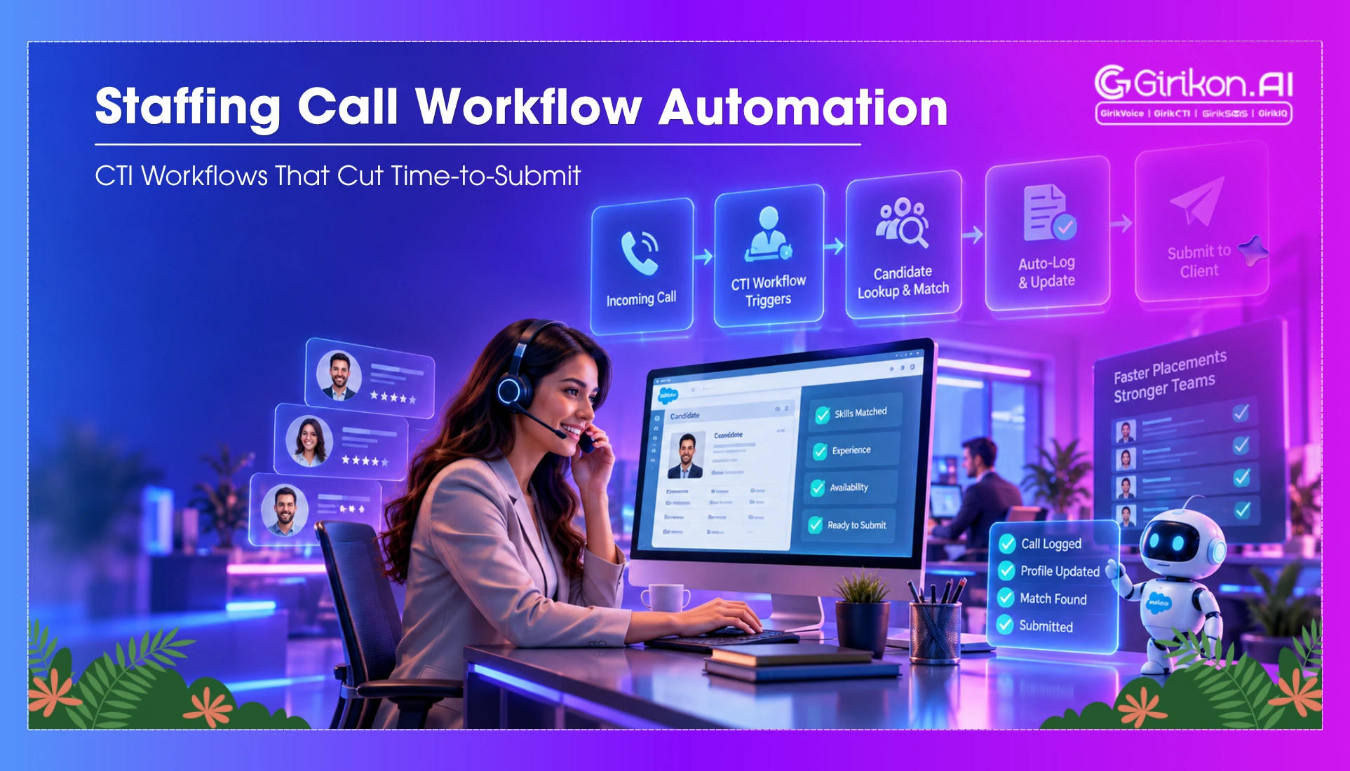 Staffing Call Workflow Automation: CTI Workflows That Cut Time-to-Submit
