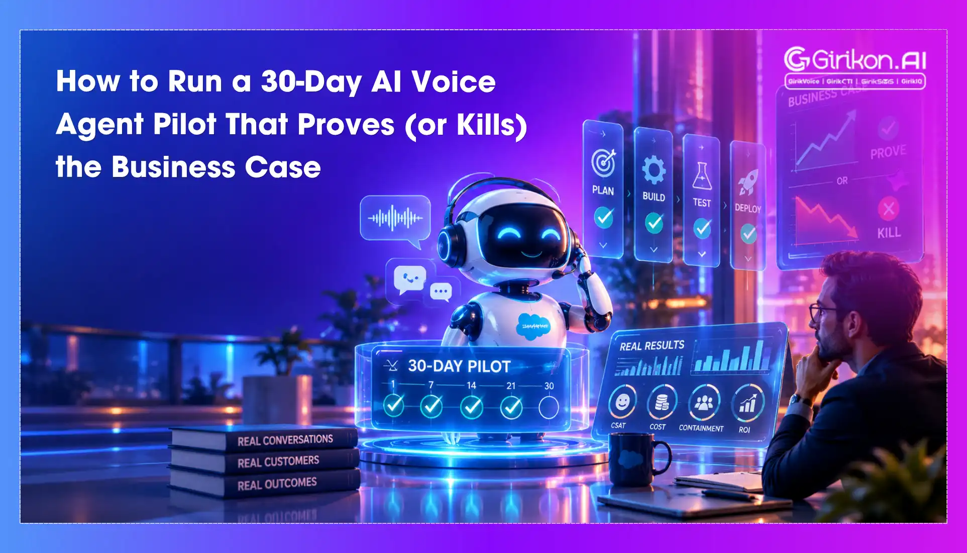 How to Run a 30-Day AI Voice Agent Pilot That Proves (or Kills) the Business Case