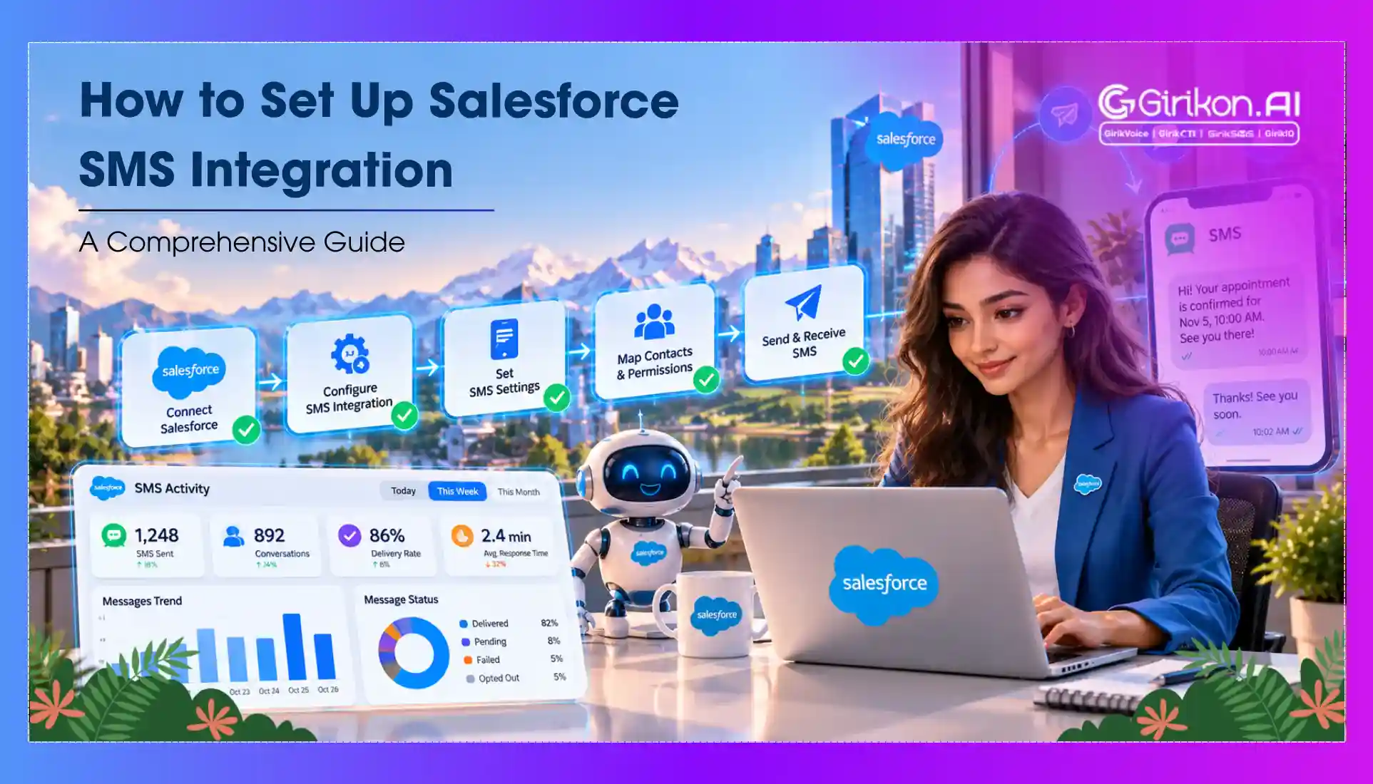 How to Set Up Salesforce SMS Integration in 2026: A Comprehensive Guide