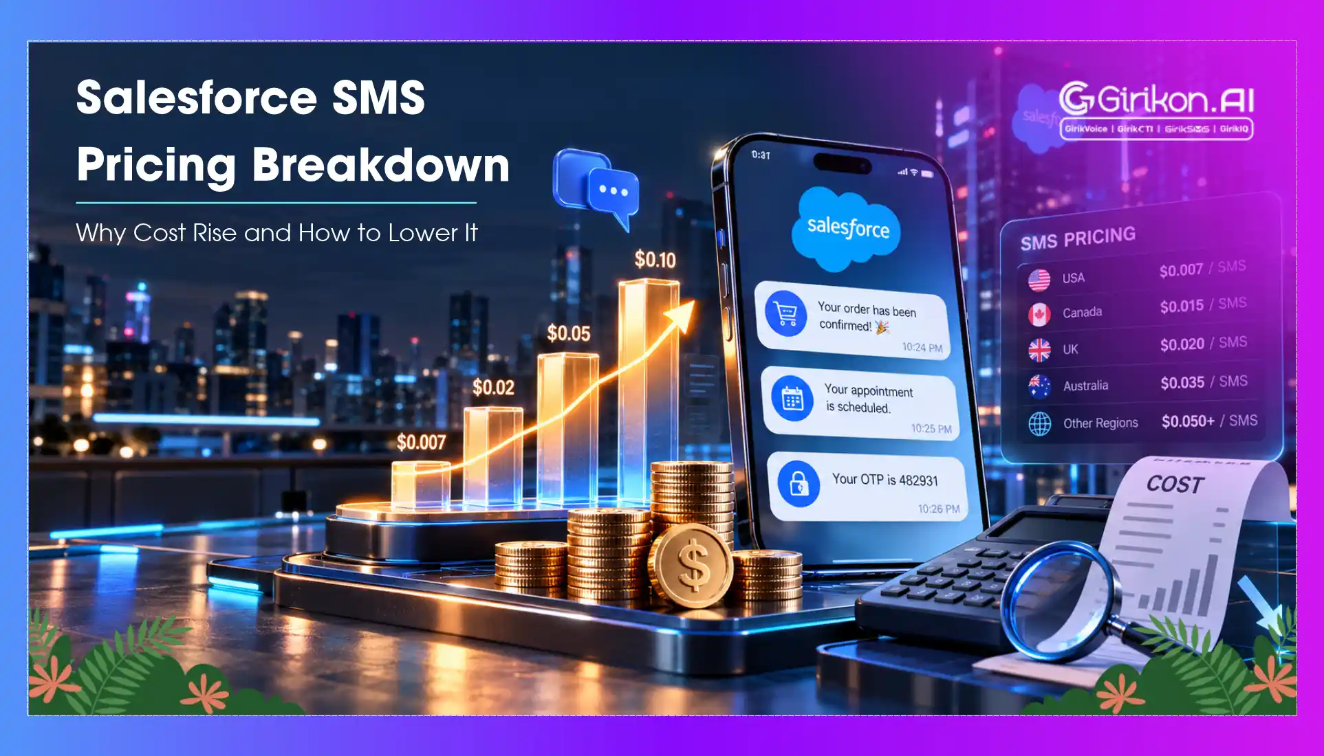 Salesforce SMS Pricing Breakdown: Why Costs Rise and How to Lower Them