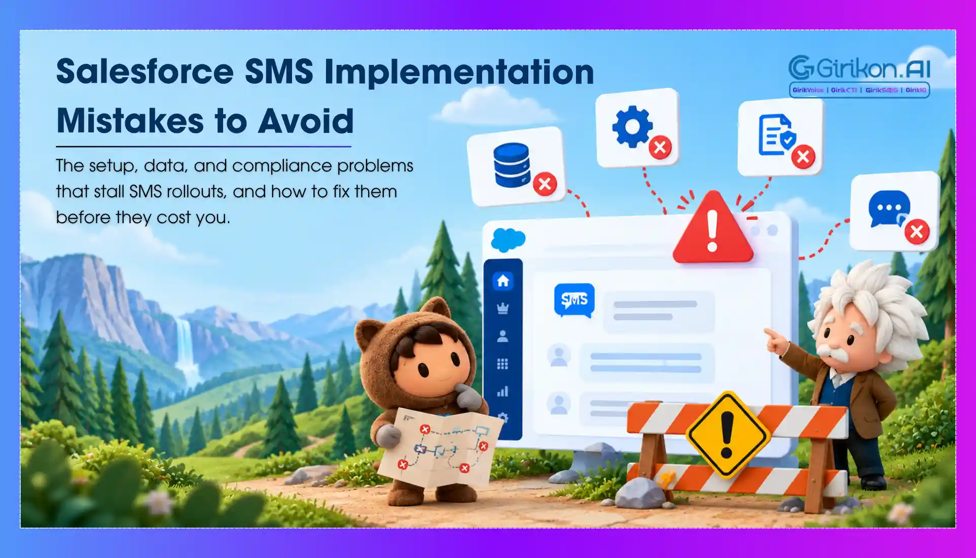 Salesforce SMS Implementation Mistakes: What Breaks and How to Avoid It